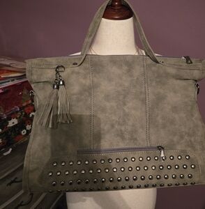 Womens studded purse